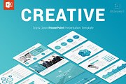 Creative PowerPoint Template, a Presentation Template by SlideSalad (Thumbnail 1 of 20)