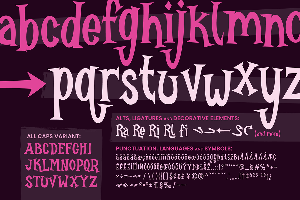 Burlexa: A Devilishly Good Serif Fon, a Font by Wingsart Studio (Photo 4 of 16)