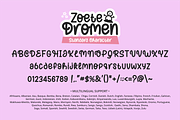 Zoete Dromen Font, a Script Font by Mabhal Studio (Thumbnail 6 of 8)