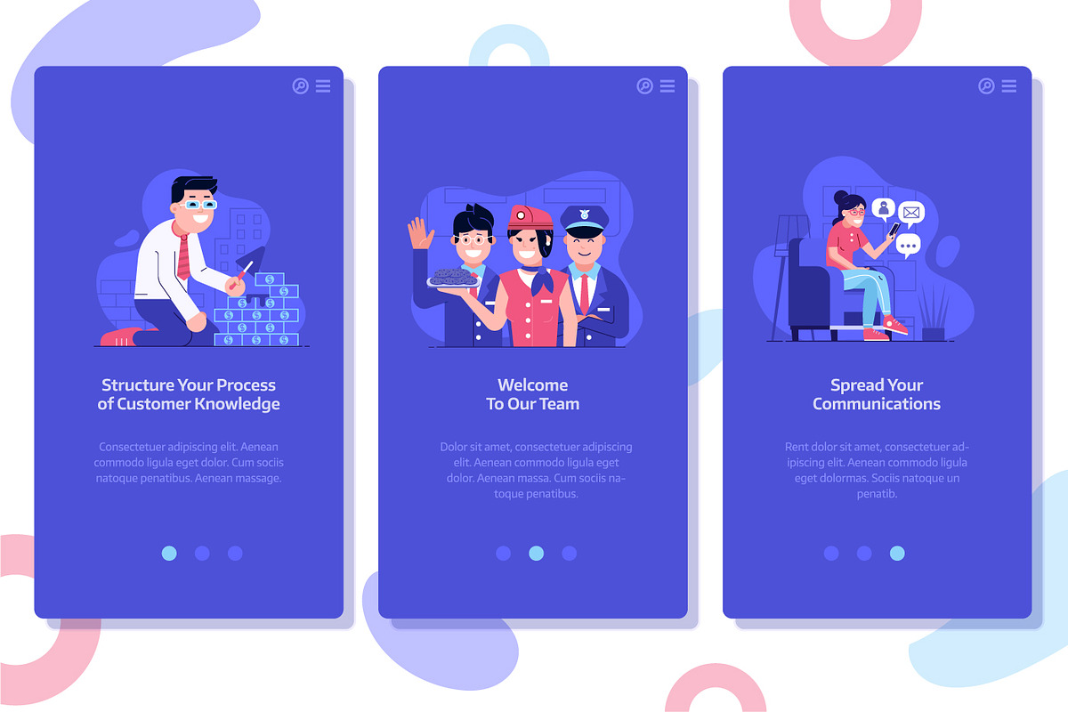 Web Marketing People Illustrations, a Person Illustration by Alex Krugli (Photo 4 of 6)