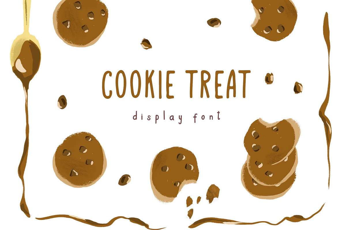 Cookie Treat font, a Font by Art pages (Photo 1 of 8)
