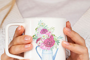 Flower bouquet Watercolor, an Illustration by MitrushovaArt (Thumbnail 4 of 6)