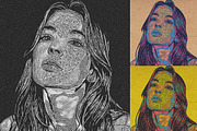 Pop Line Art Photo Effects, an Action Add-On by Amorjesu.com (Thumbnail 28 of 43)