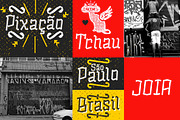 Alquitran Pro Regular+Line -50%, a Sans Serif Font by Rodrigo Typo (Thumbnail 2 of 7)