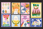 Easter Clipart Collection, a Decorative Illustration by Luamor (Thumbnail 15 of 17)