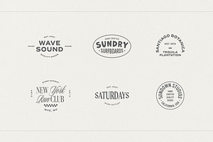 Vintage Logo Kit Template By ASCEND