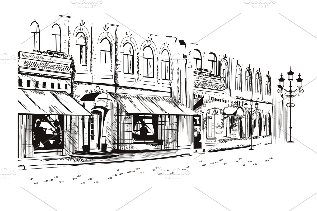 Streets in the old city., a Texture Illustration by Laifalight (Photo 5 of 9)