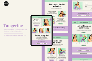 5 Canva Email Newsletter Templates