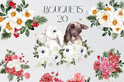Winter Bunny. Symbol of the year., an Animal Illustration by ma_i_vi (Thumbnail 3 of 11)
