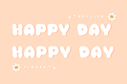 Happy Day - Cute Decorative Font Duo, a Handwritten Font by Kanink Studio (Thumbnail 2 of 9)