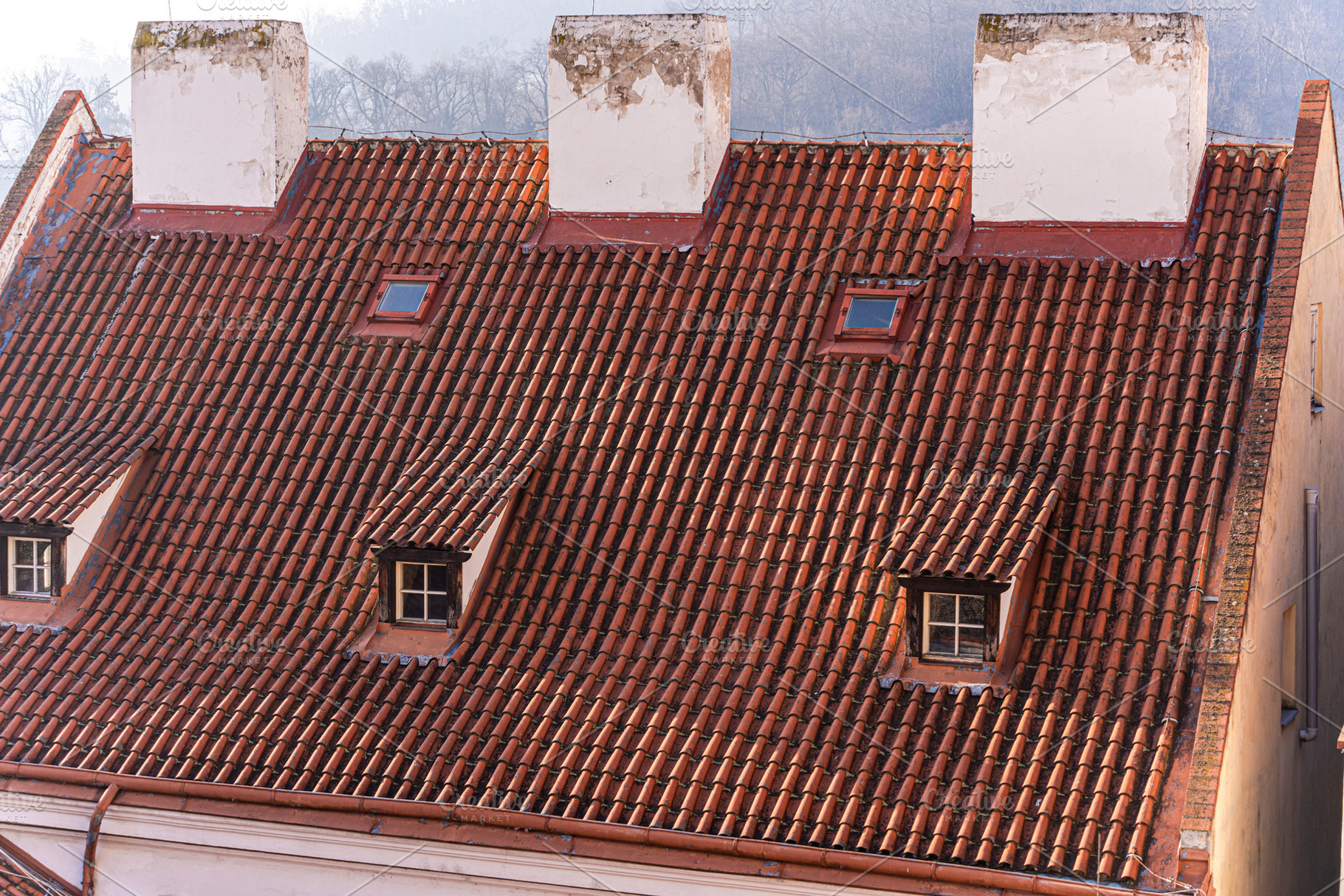 Roofs of Old town in Prague, an Architecture Photo by Anna Bogush