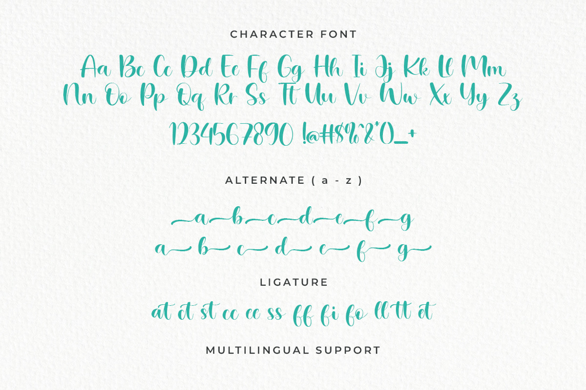 Butter Mellow Handwritten Script, a Script Font by Luminotype (Photo 5 of 5)