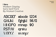 Milara, a Sans Serif Font by Muksal Creative (Thumbnail 9 of 10)