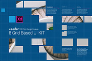 4eeder V2 Pro UI Kit for Adobe XD, an UI Kit Template by 4EB Studio (Thumbnail 1 of 15)