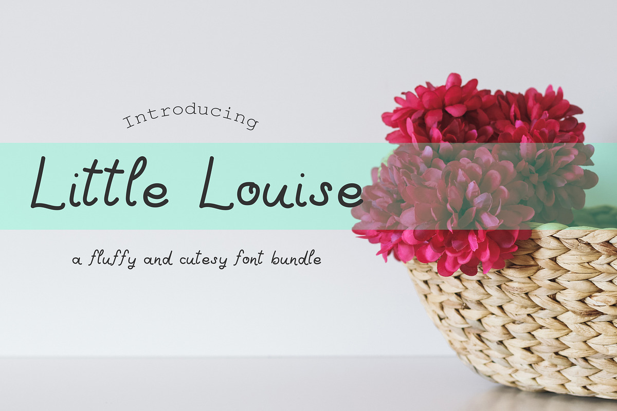 Little Louise, a cutesy font