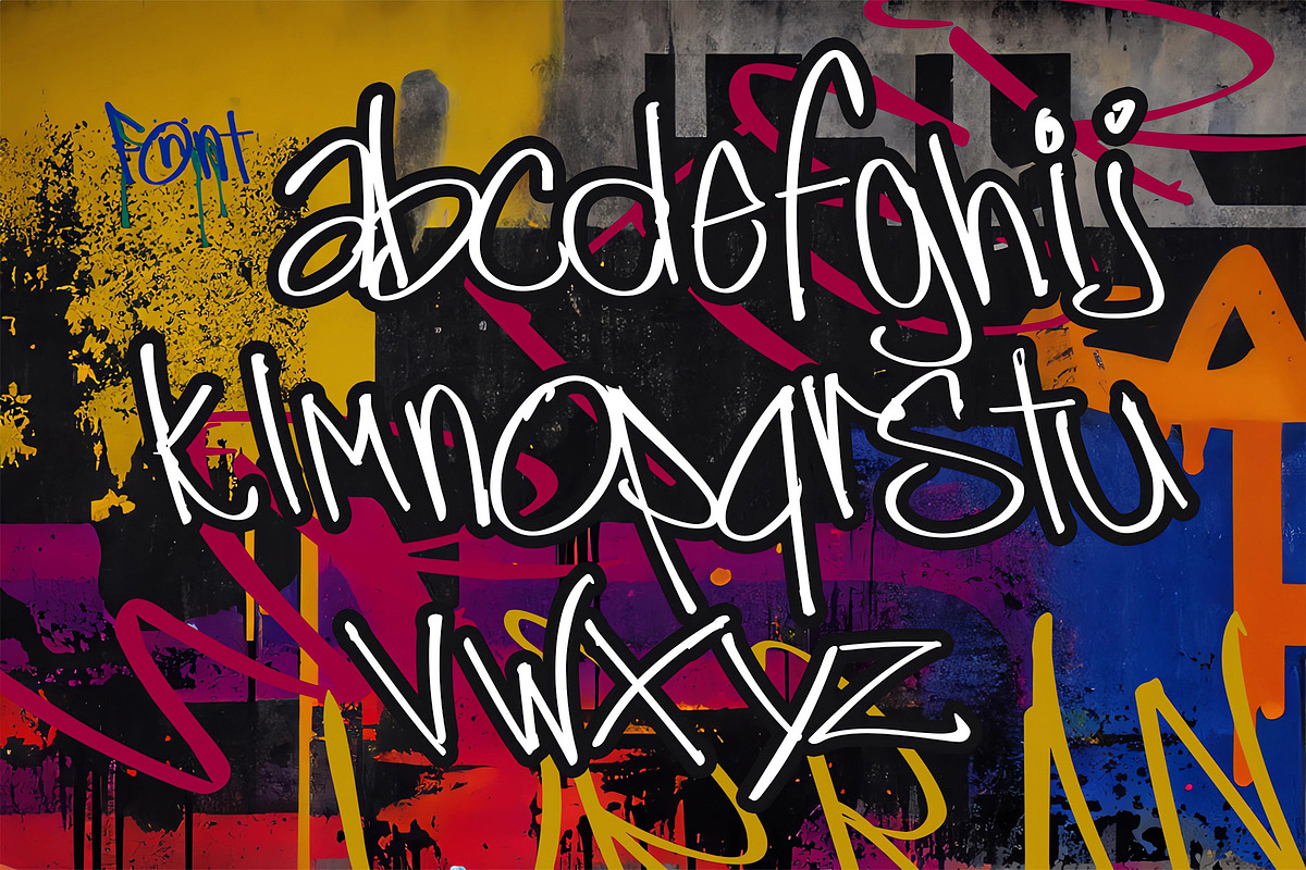 Urban Writer Font, a Handwritten Font by Annex1 (Photo 3 of 4)
