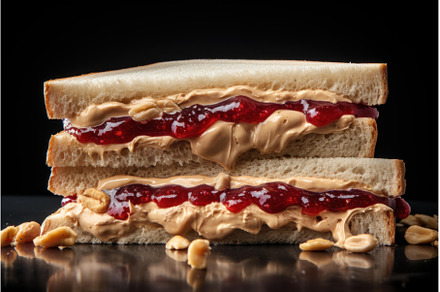 Rich Peanut butter. Generate Ai, a Food & Drink Photo by Ylivdesign