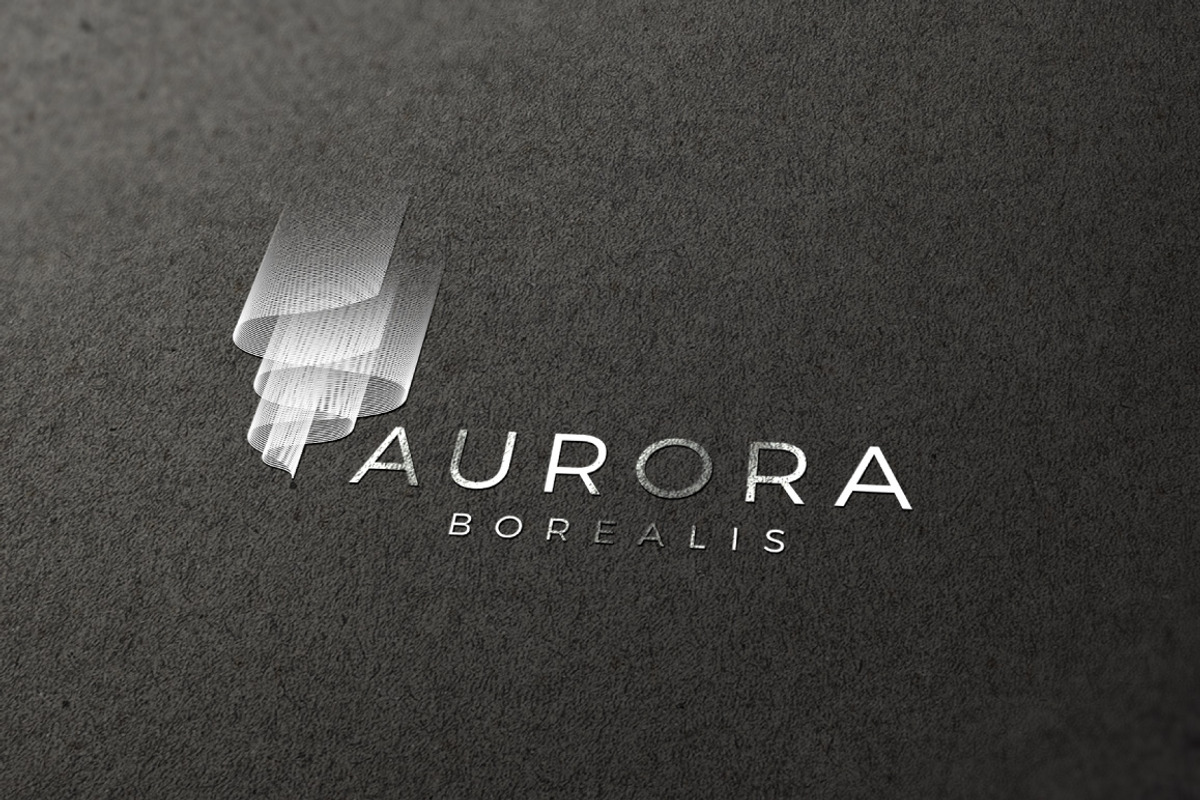 Aurora Borealis Vector Logo Template, a Branding & Logo Template by Createvil (Photo 2 of 4)