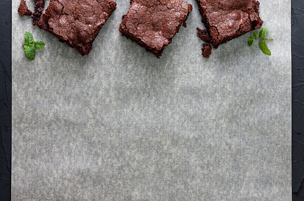 Brownie containing sweet, brownie, and dessert, a Food & Drink Photo by natashamam