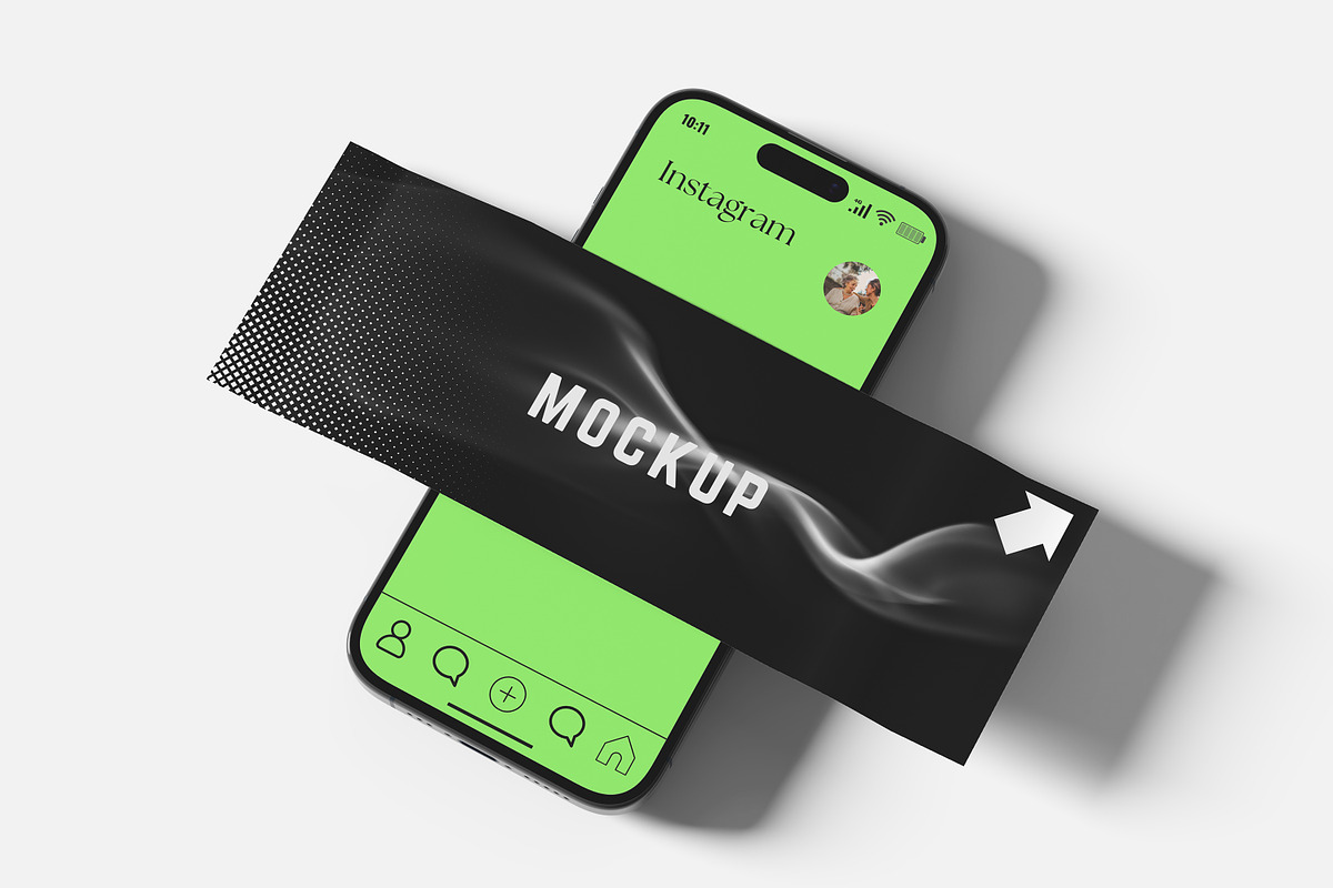 Instagram Carousel Mockup, a Product Mockup by safrizalstudio (Photo 3 of 4)
