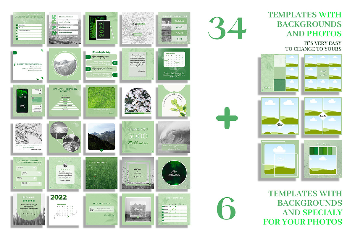 40+ Instagram POST Creator Templates, a Social Media Template by Instancy Design (Photo 4 of 6)