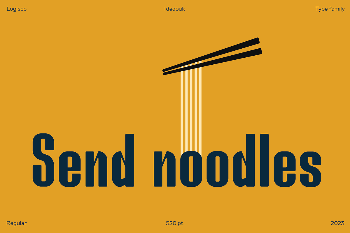 Logisco Full Font Family, a Sans Serif Font by Ideabuk (Photo 10 of 12)