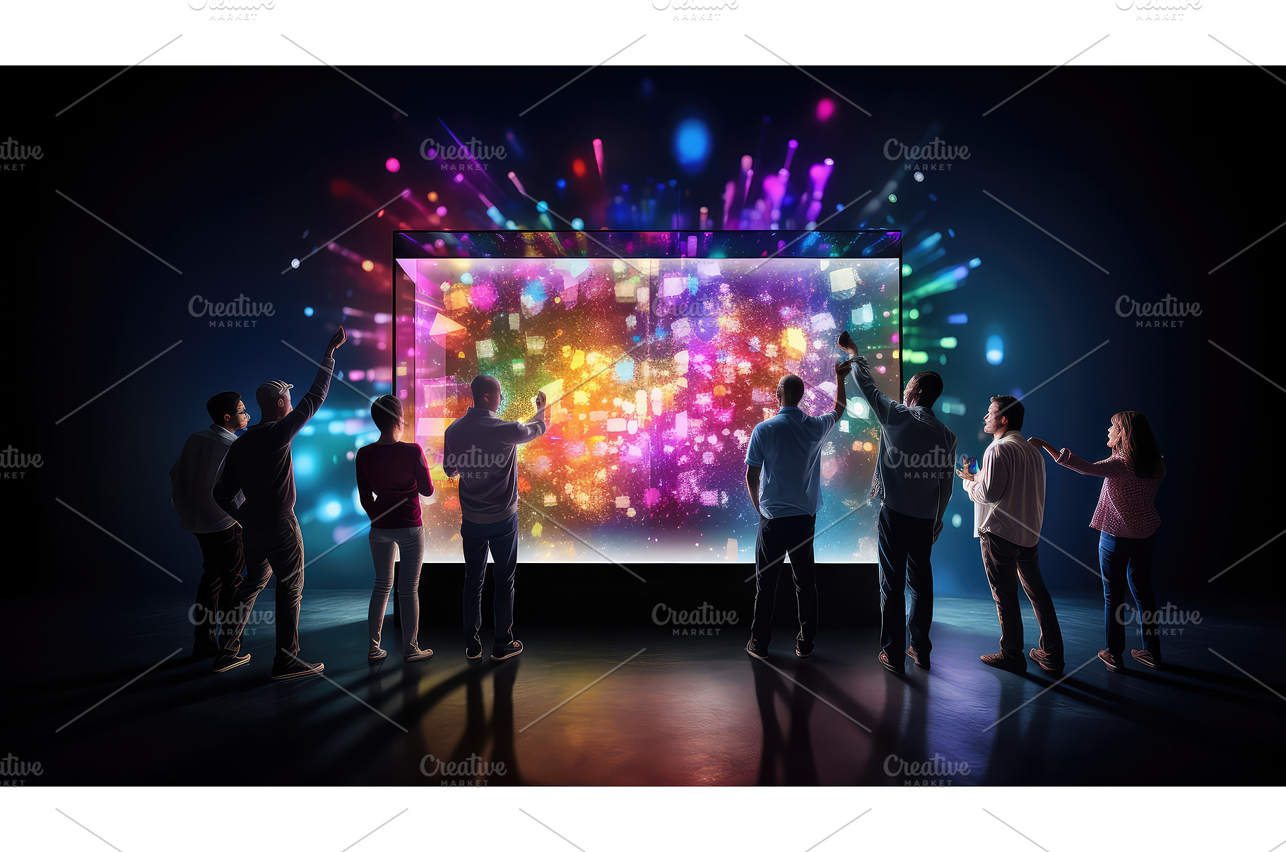 design shape technology background, a Technology Photo by pikepicture