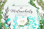 The Melancholy - flowers and leaves, an Illustration by Gluiki (Thumbnail 1 of 6)
