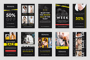 Fashion Black Friday Sale Instagram, a Social Media Template by artbart (Thumbnail 2 of 6)