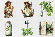 Jungle Adventure Clipart, a Seasonal Illustration by Rose Art (Thumbnail 3 of 3)