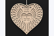 Personalized Angel Wing Memorials, an Object Graphic by ThemeXDigital (Thumbnail 2 of 7)