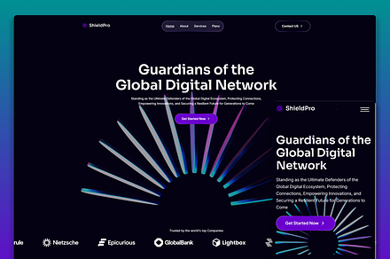 ShieldPro Cybersec Framer Template