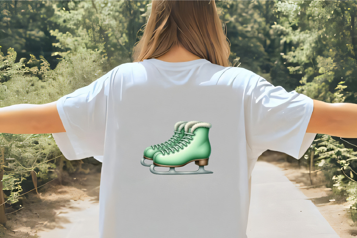 Winter Ice Skates Clipart, an Illustration by CrexoraLab (Photo 5 of 5)