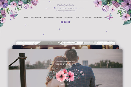Wedding Card WordPress