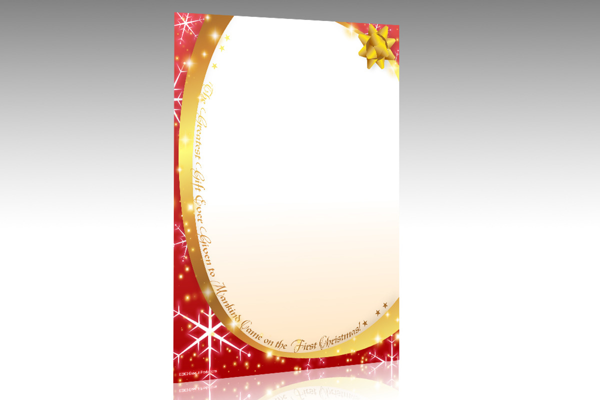 Christmas Package Stationery, a Stationery Template by Essqué Productions (Photo 2 of 2)