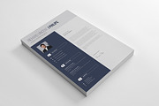 Resume CV Template, a Resume Template by art_ample (Thumbnail 2 of 3)