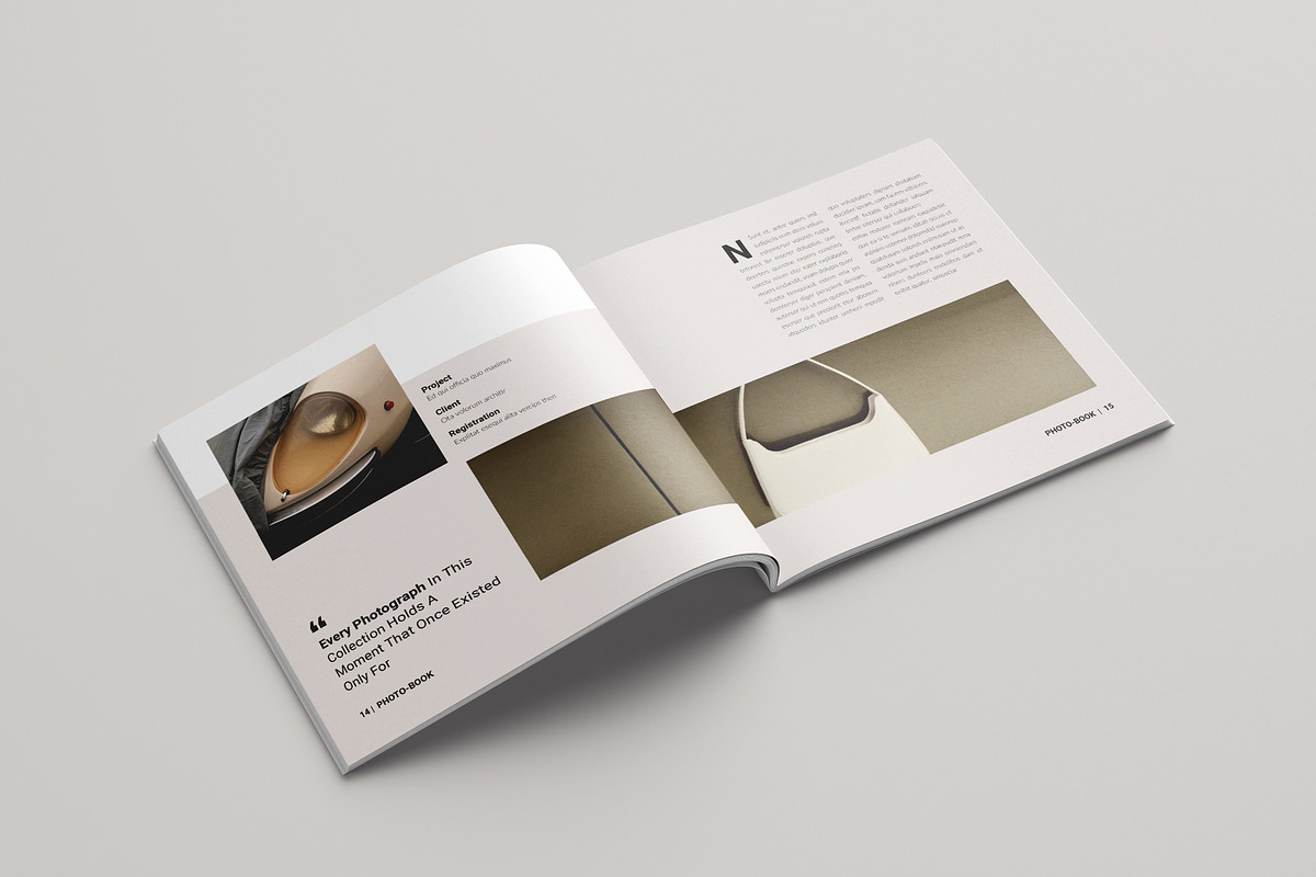 Photo Book Template | Portfolio, a Magazine Template by Spark_Creative (Photo 9 of 15)