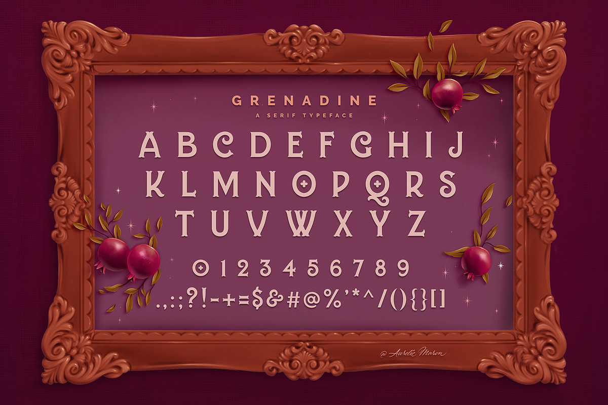 Parfums Perdus Romantic Font Duo, a Font by Aurelie Maron (Photo 2 of 12)