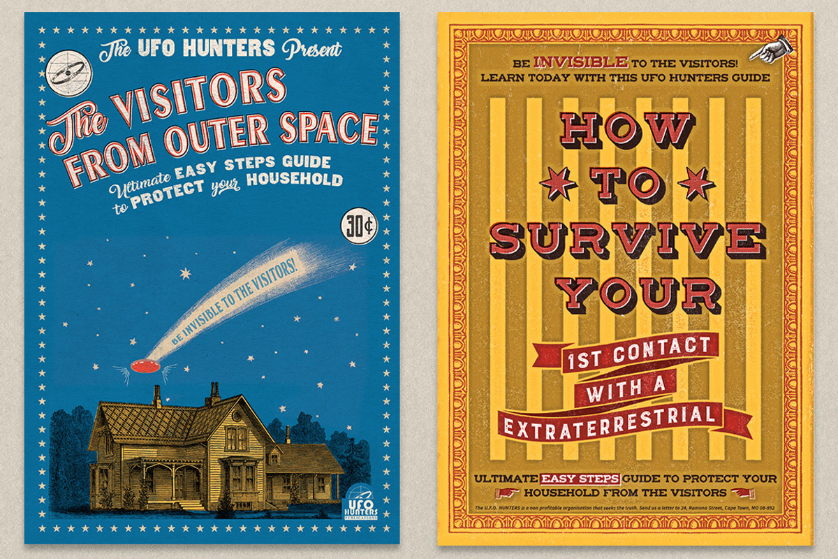 17 Old Type Graphic Styles, a Layer Style Add-On by Type Box (Photo 9 of 9)