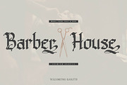 Old Gangstriad Blackletter Typeface, a Blackletter Font by Denustudios (Thumbnail 7 of 14)