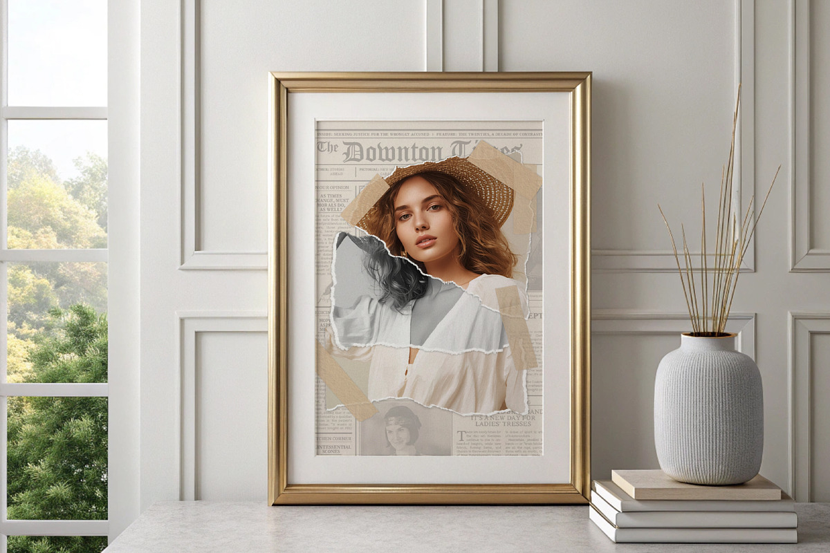 Torn Paper Cut Photo Template, an Action Add-On by MRI STUDIO (Photo 13 of 34)
