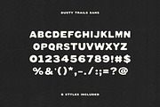 Dusty Trails, a Script Font by Davide Bassu (Thumbnail 11 of 14)
