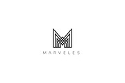 M Logo, a Branding & Logo Template by CAIRON CREATIVESTUDIO (Thumbnail 1 of 5)