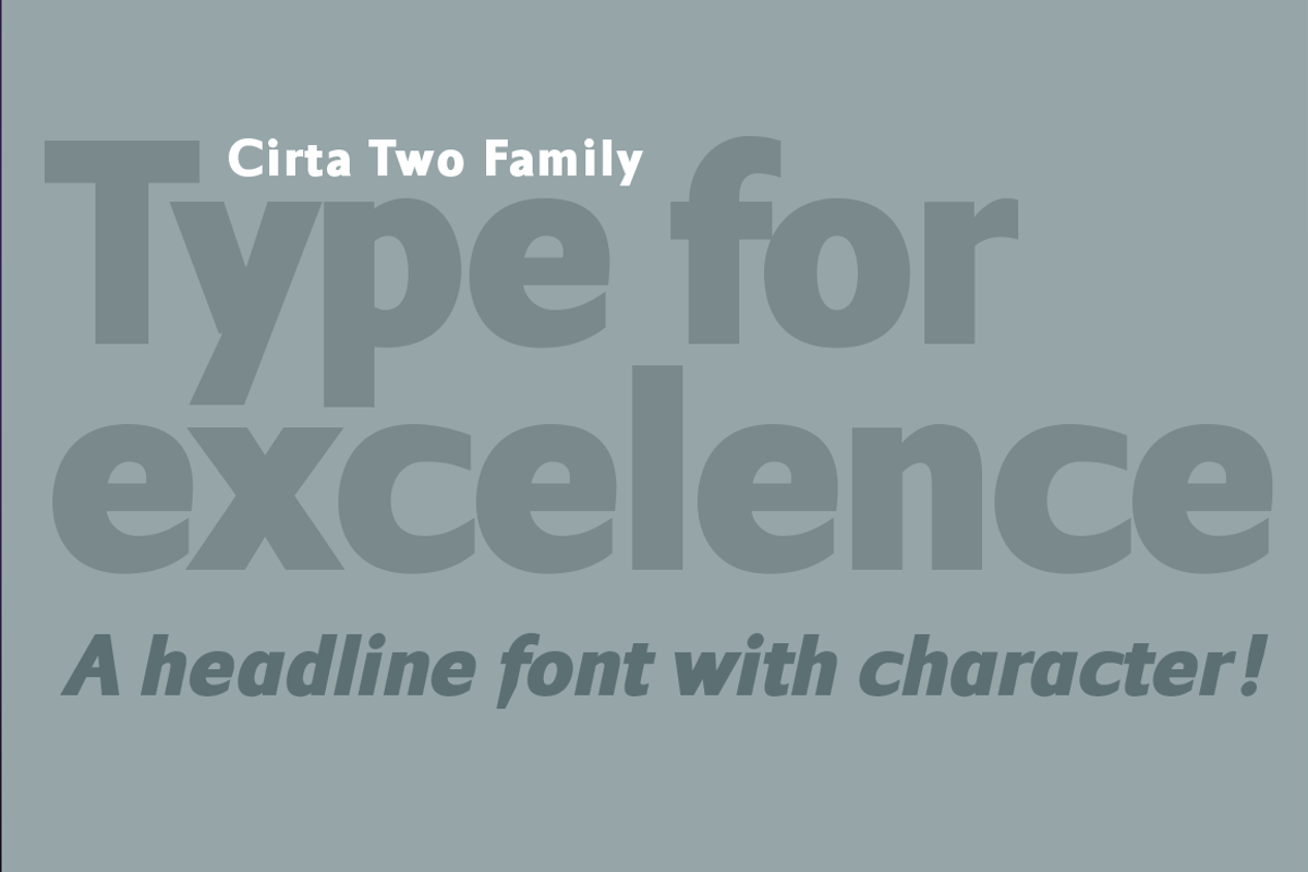 Cirta ExtraBlack & Italic, a Slab Serif Font by Eurotypo (Photo 2 of 4)