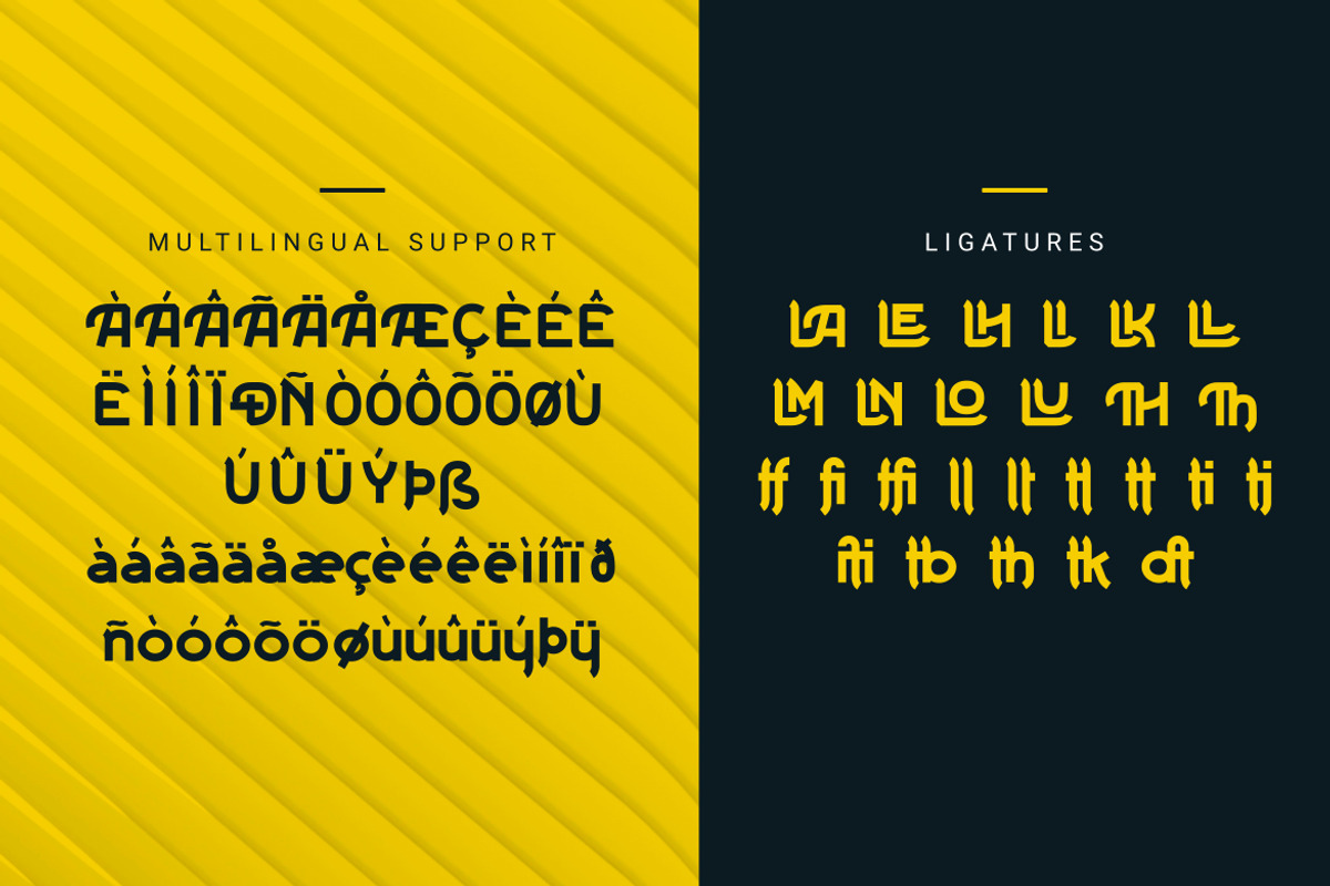 Raghill – Monoline Sans Serif, a Sans Serif Font by NURF Designs (Photo 5 of 10)