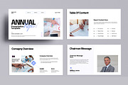 Annual Report Presentation Template, a Presentation Template by MightyDesign (Thumbnail 2 of 8)