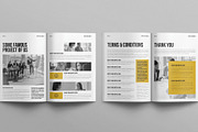 Business Plan Template, a Brochure Template by E-Type (Thumbnail 7 of 8)