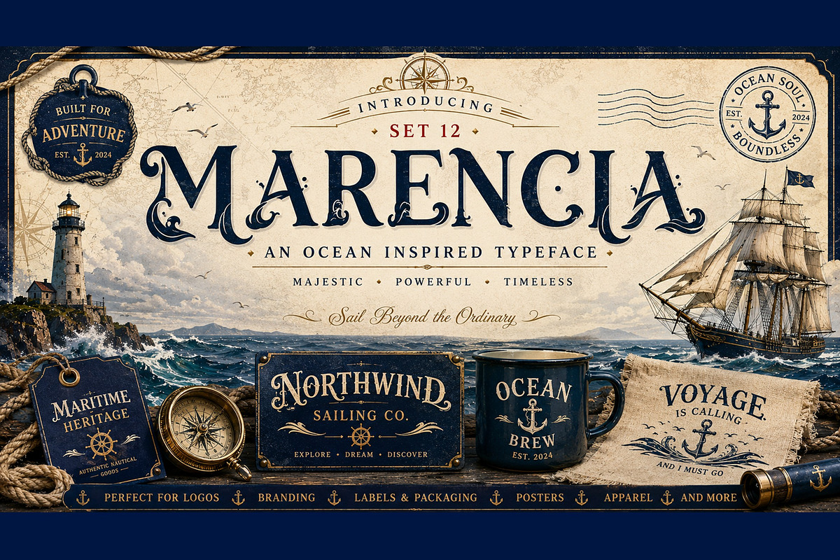 MARENCIA, a Script Font by Art StoreID (Photo 13 of 13)