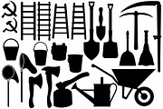 Gardening Tools, an Object Graphic by LineworkStock (Thumbnail 3 of 3)