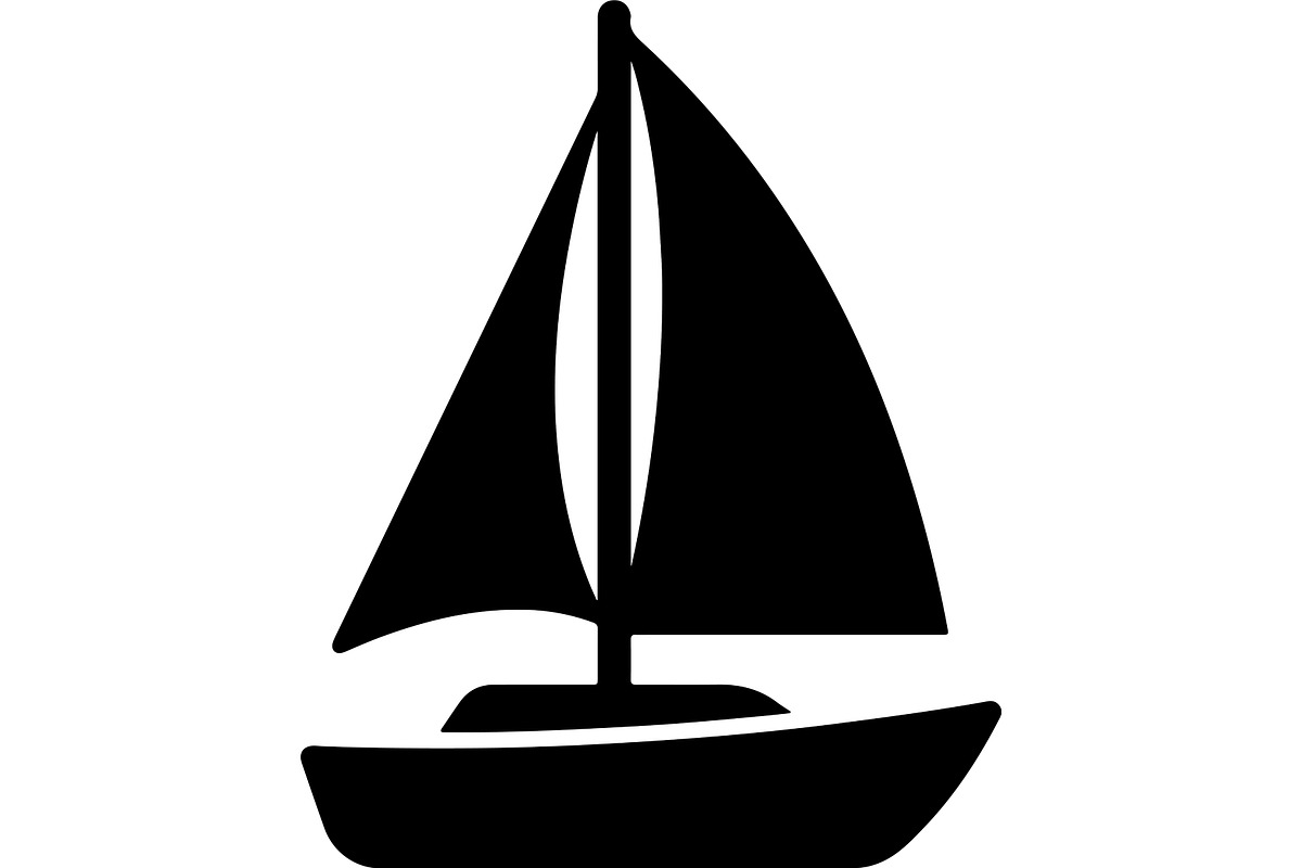 Sailboats and Sailing Yachts, a Transportation Illustration by jahid234 (Photo 3 of 13)